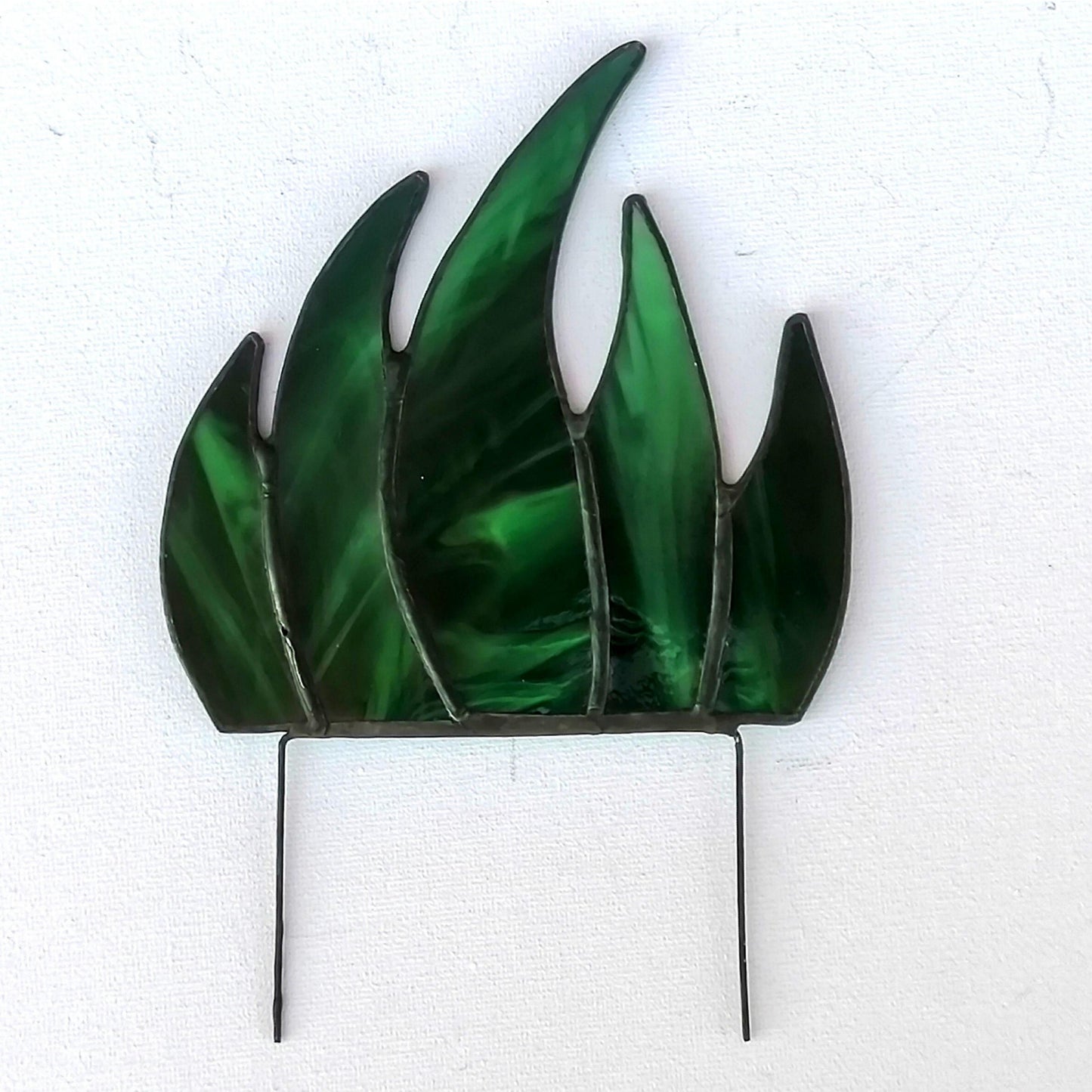 Aloe Vera Stained Glass Succulent Stake Plant Only