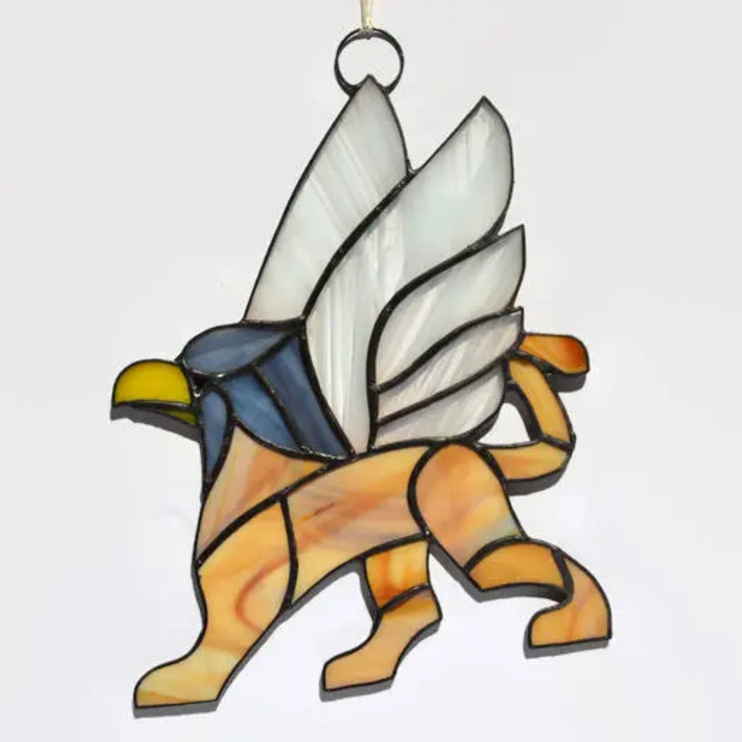 Gryphon Stained Glass Suncatcher