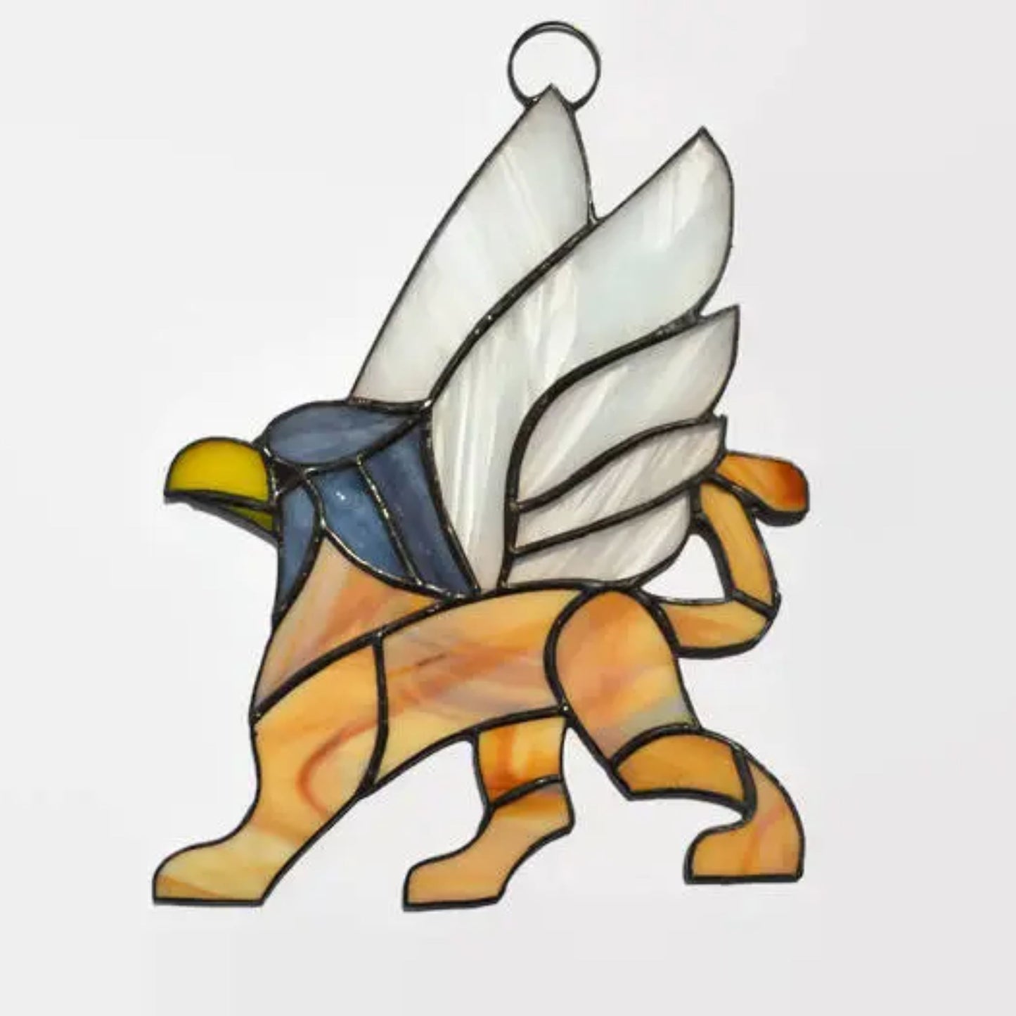 Gryphon Stained Glass Suncatcher