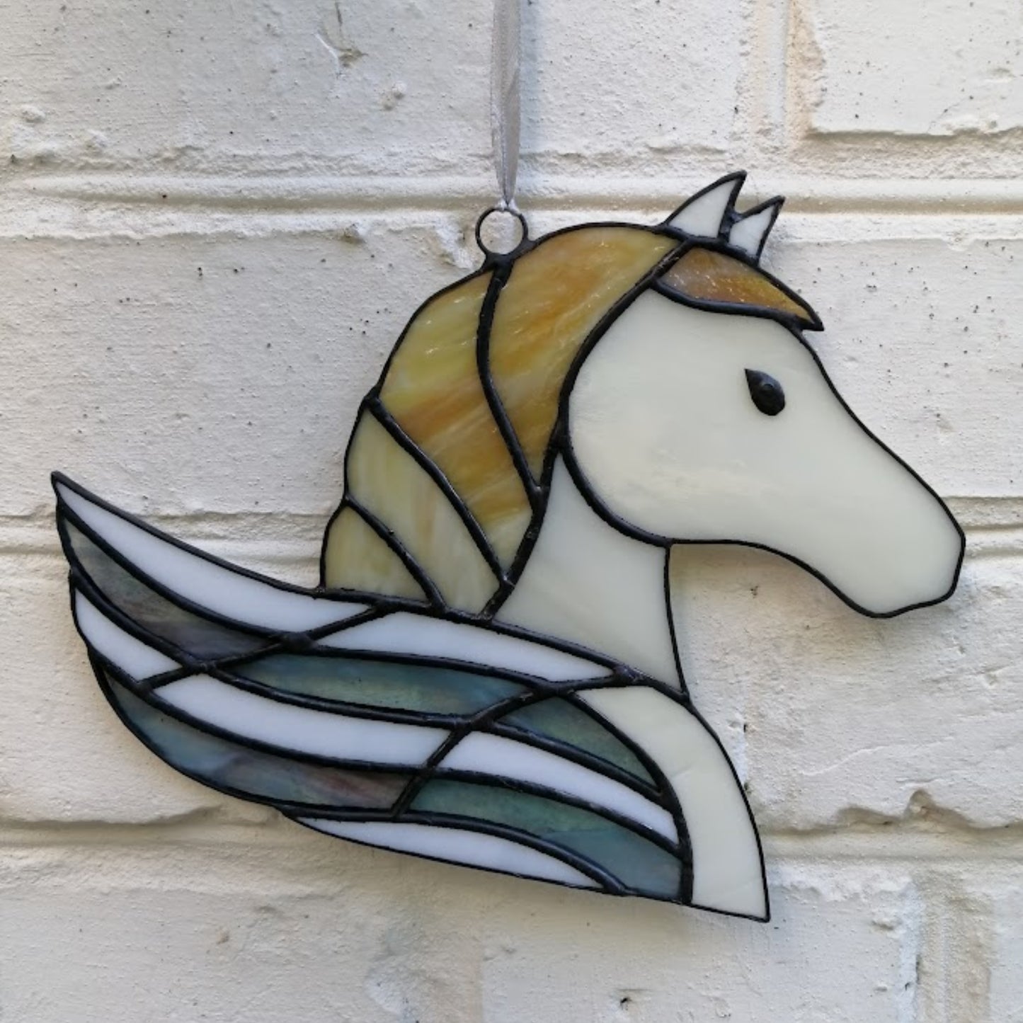 Pegasus Stained Glass Suncatcher Window Hanging