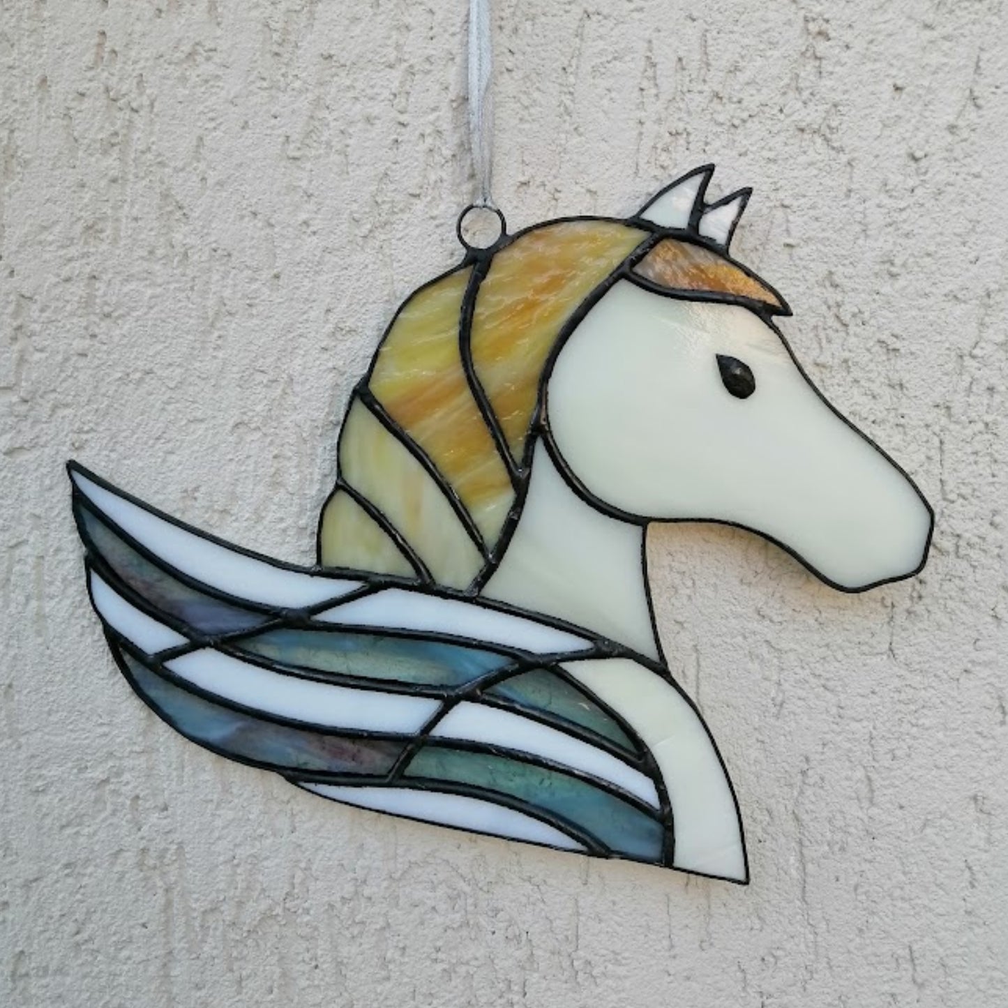 Pegasus Stained Glass Suncatcher Window Hanging