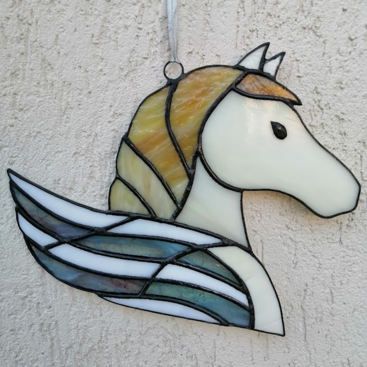 Pegasus Stained Glass Suncatcher Window Hanging