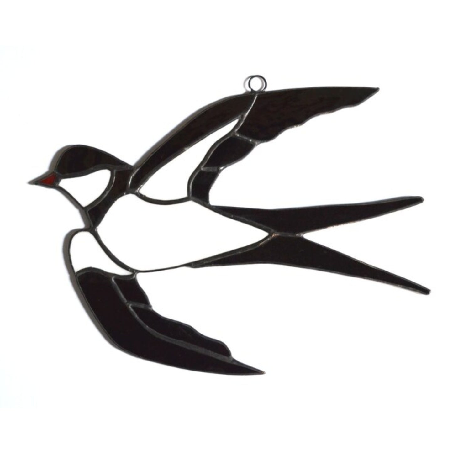 Stained Glass Swallow Suncatcher