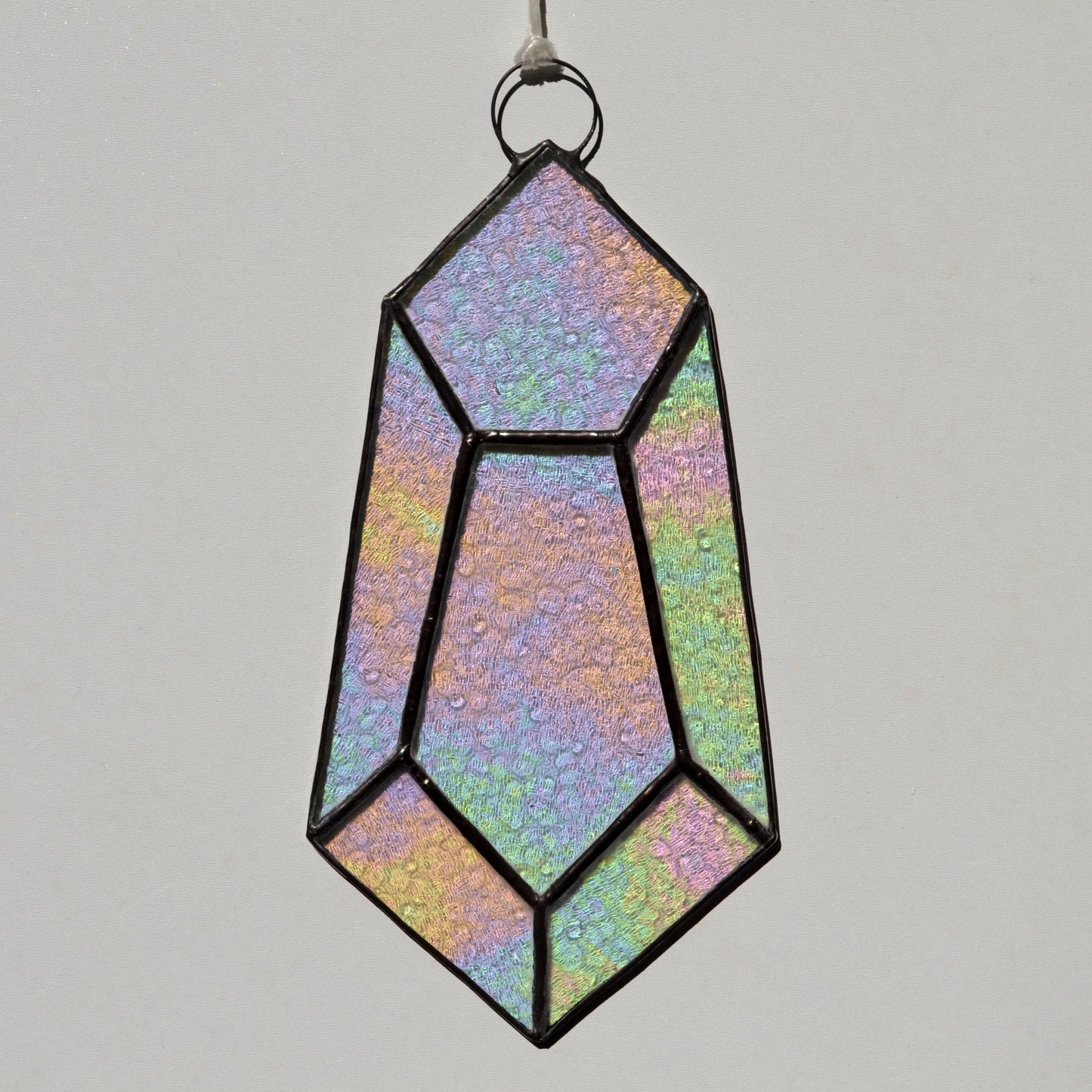 Rainbow Stained Glass Crystal Suncatcher