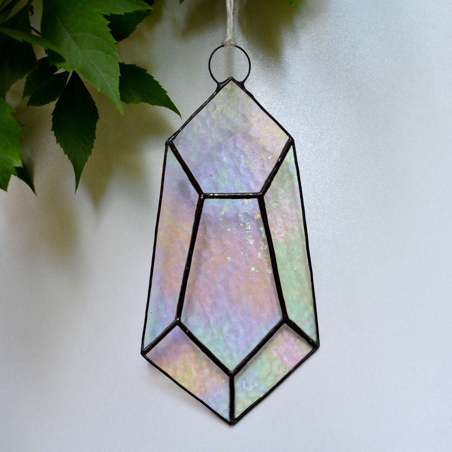 Rainbow Stained Glass Crystal Suncatcher