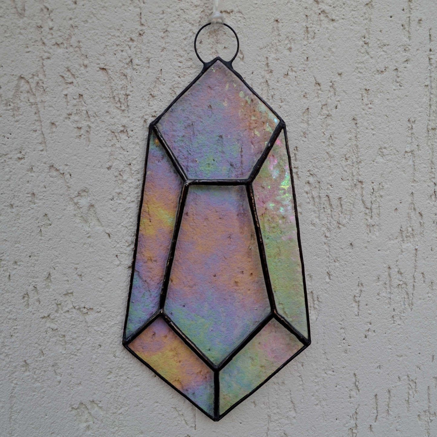 Rainbow Stained Glass Crystal Suncatcher